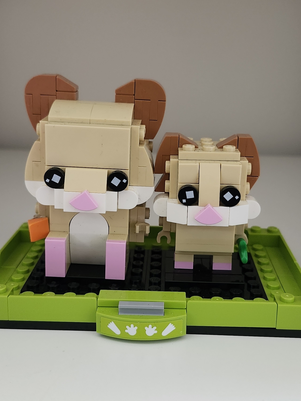 RETIRED LEGO BrickHeadz 40482 Hamster & Baby Hamster -Fast Shipping